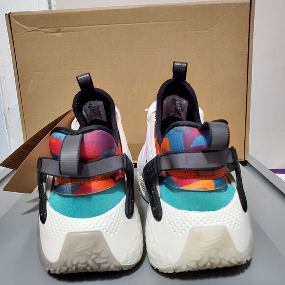 Nike Air Huarache Craft Lunar Women Sz 7 FD4621-181 New Year White Orange Rare! - Picture 4 of 14